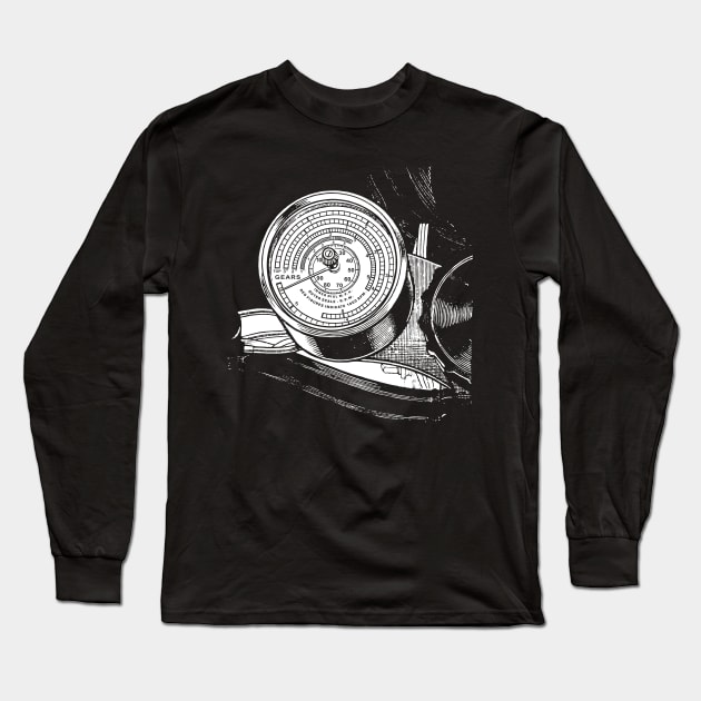 rpm Long Sleeve T-Shirt by small alley co